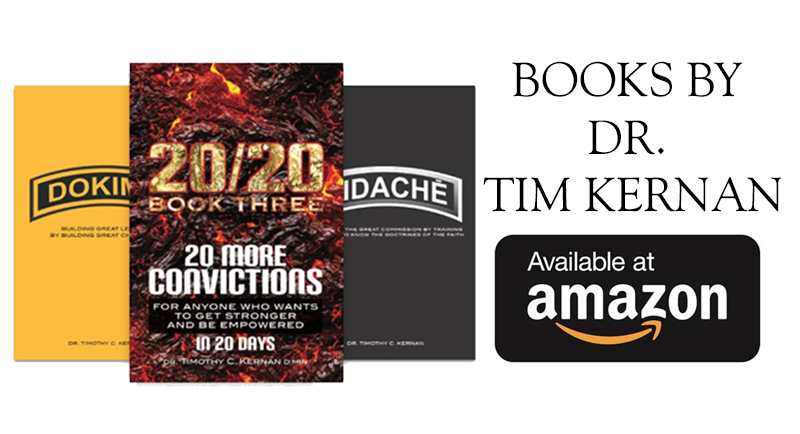 Books By Dr. Tim Kernan - Available At Amazon!